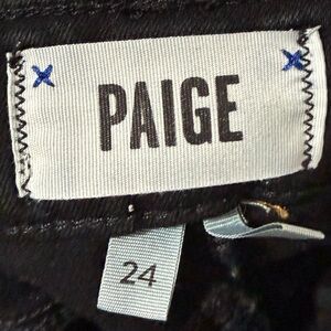 PAIGE Classic Black Denim